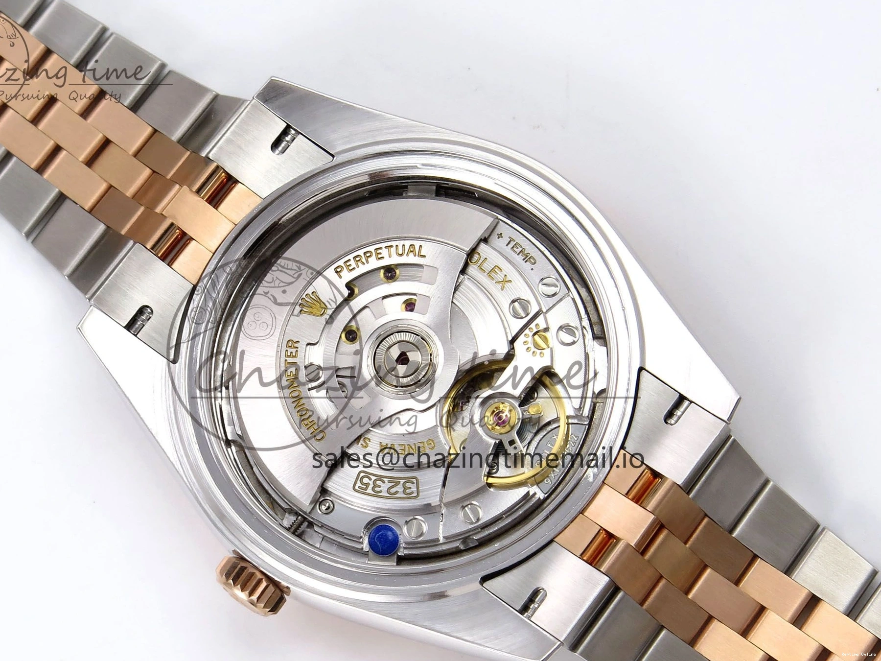 0122 DateJust 41 126331 ARF 1:1 Best Edition 904L Steel Gray Dial Green Roman Marker on SS RG Jubilee Bracelet SH3235（Gain Weight） FastDry 1103